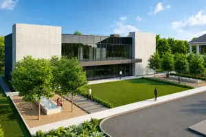 A prototype shows a training facility in the future at Superior Construction’s headquarters in Jacksonville, Fla. Courtesy of Superior Construction