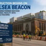 Construction starting on Chelsea Beacon, NYC