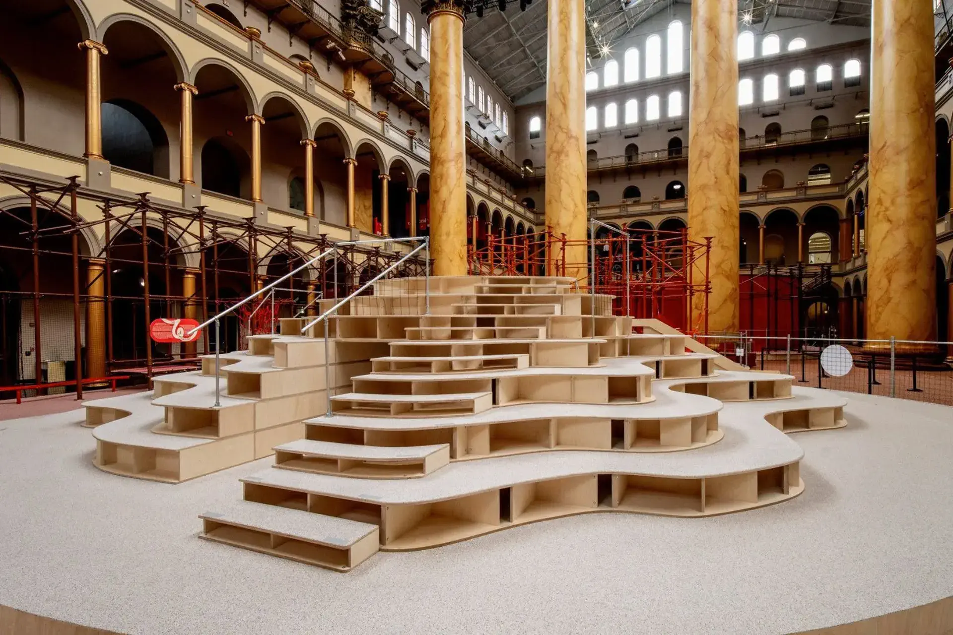 The playground - The National Building Museum in Washington, D.C
