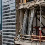 Structural failure at the Manhattan office to residential building