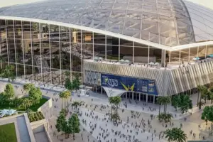 AECOM A rendering of the Tampa Bay Rays potential ballpark in Tampa, Fla. Retrieved from Tampa Bay Rays on March 09, 2026