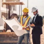 Construction project in progress