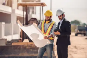 Construction project in progress