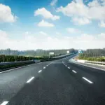 A highway under construction