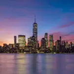 New York cityscape showing the city skyline
