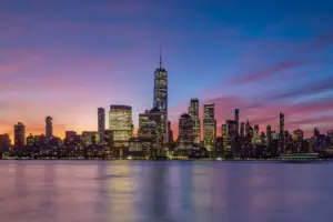 New York cityscape showing the city skyline