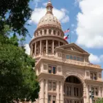 Texas State Capitol building in Austin, Texas.