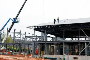A Turner construction project in progress