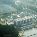 In Lusby, Md Constellation Energy’s Calvert Cliffs nuclear plant.
